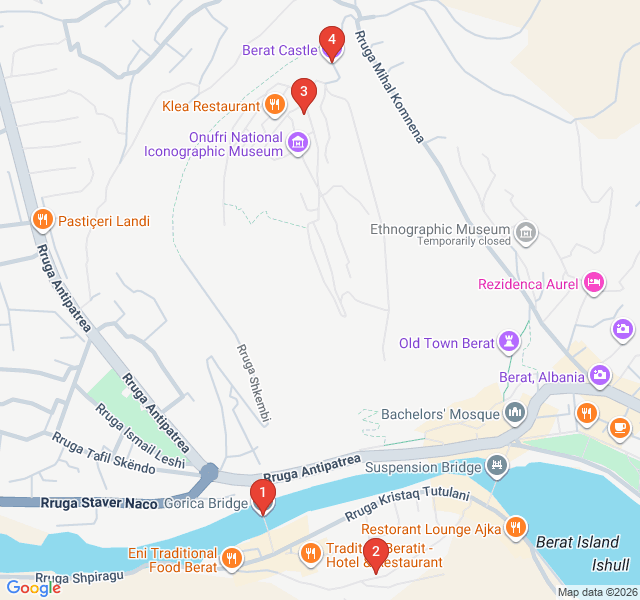 Route map for Golden Hour Over the Osum: Photography Route