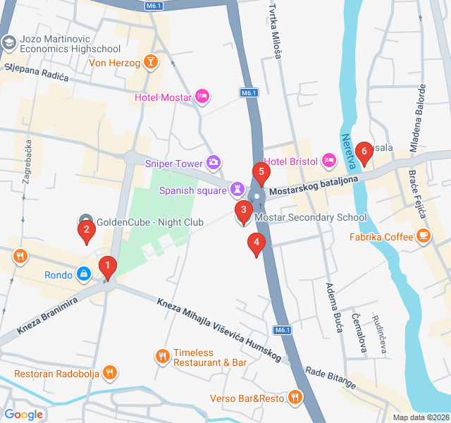 Route map for Austro-Hungarian Elegance and Modernity