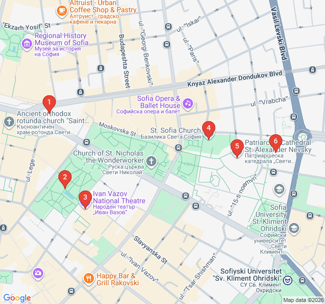 Route map for Golden Bricks and Grandeur: Sofia's Royal Heart