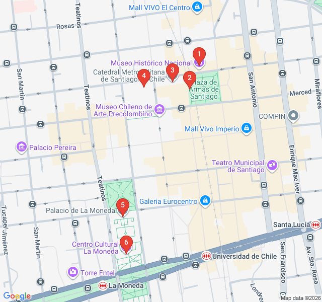 Route map for Colonial Foundations and Civic Power