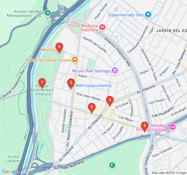 Route map for Gourmet Evenings and High-End Hops