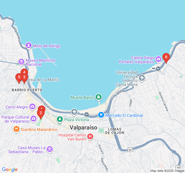 Route map for The Silent City: Cemetery Hill