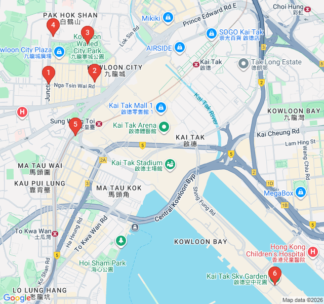 Route map for Echoes of the Walled City