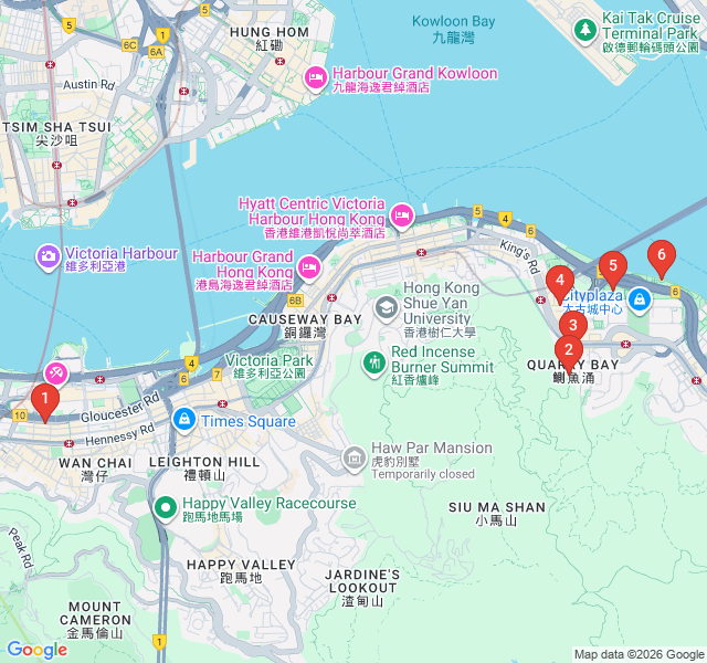 Route map for Industrial Giants and Instagram Frames
