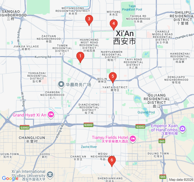 Route map for Market Mornings: Local Life in the West City