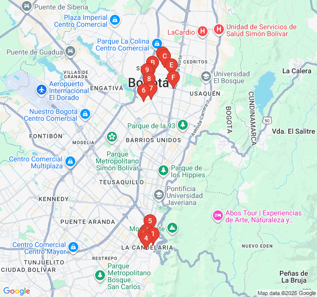 Route map for Flavors of the Andes: A Culinary Quest