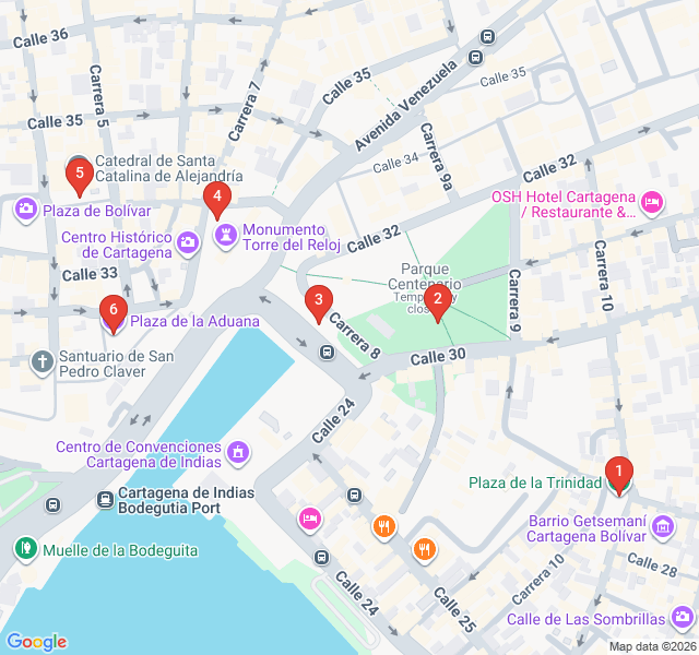 Route map for The Independence Trail: Heroes of 1811