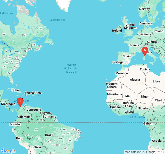 Route map for Republicans and Regattas: The Mansions of Manga