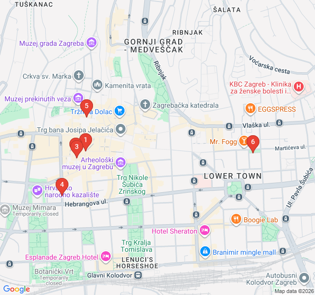 Route map for Literary Legends and Coffee Culture
