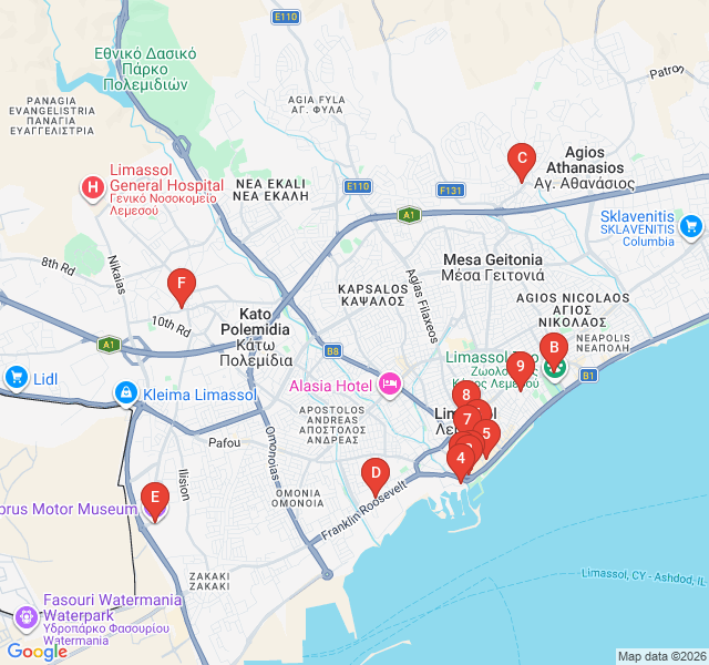 Route map for Religious Tapestry: From Mosque to Cathedral