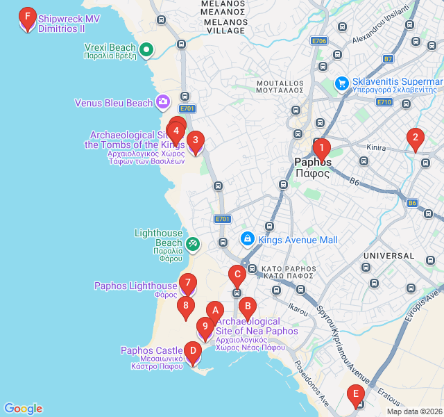 Route map for Necropolis of the Elite: Tombs of the Kings Walk