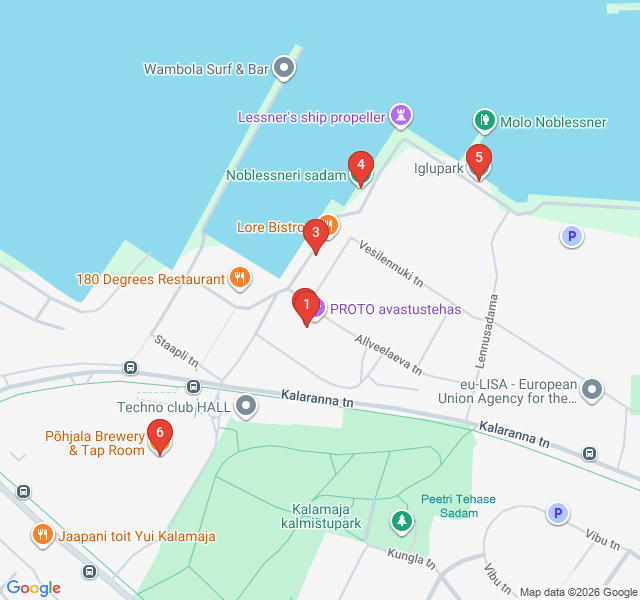 Route map for Maritime Noblessner: Submarines to Sunsets
