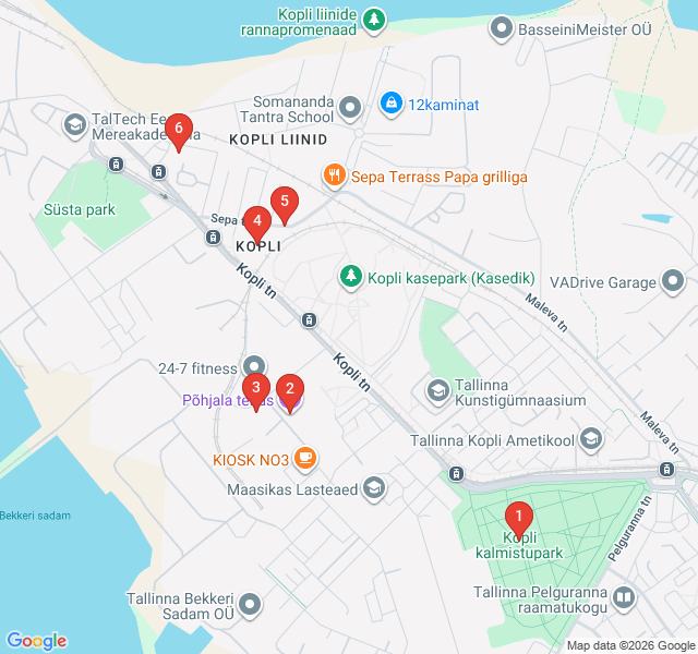Route map for Põhjala Factory: The New North