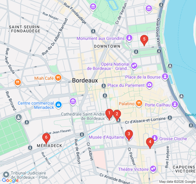Route map for Philosophers and Literati: The Intellectual Route
