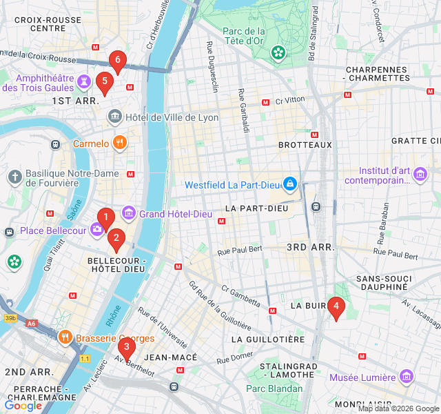 Route map for Shadows of the Resistance: WWII Lyon