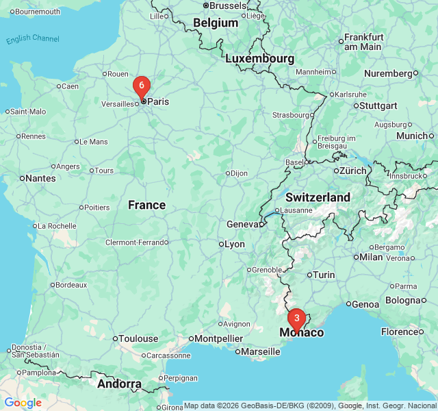 Route map for Street Art and the Modern Gare du Sud