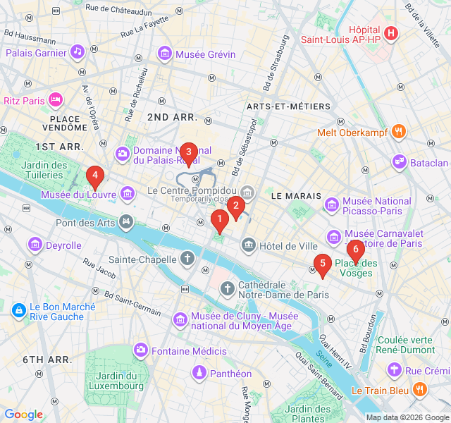 Route map for Sacred Landmarks of the Right Bank