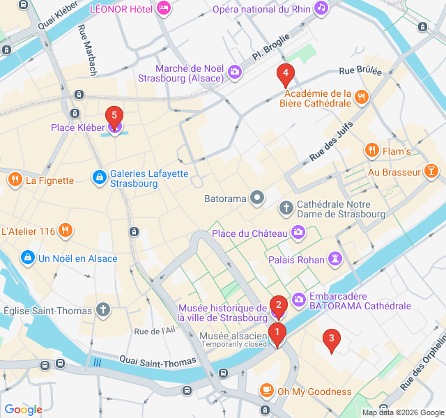 Route map for Hidden Courtyards and Secret Alleys