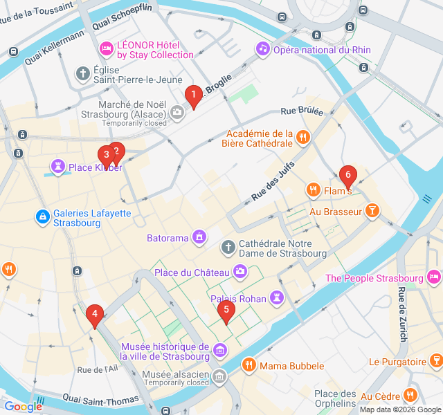 Route map for Morning Rituals: Markets and Pastries