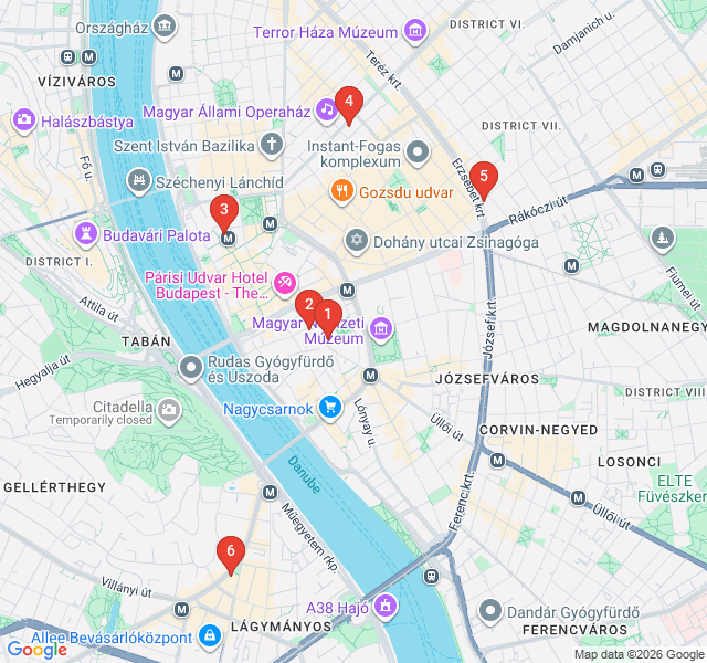 Route map for Literary Legends and Coffee House Culture