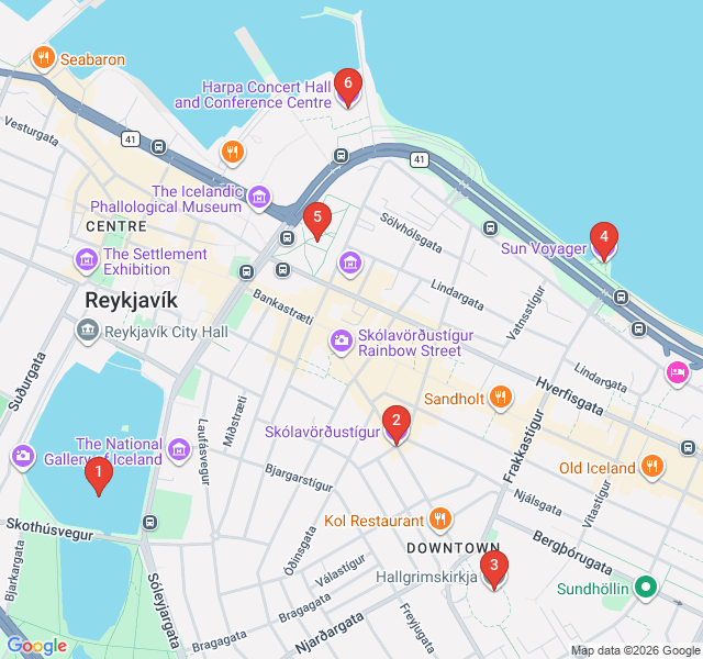 Route map for Skyline Views & Coastal Vistas