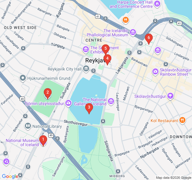 Route map for Spirits of the North: A Haunted Walk