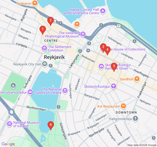 Route map for Words of the North: A Literary Odyssey