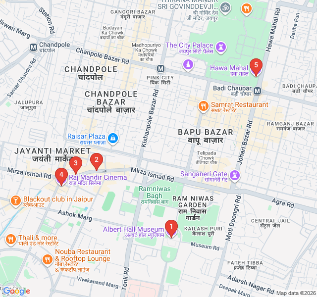 Route map for Neon and Sandstone: The Walled City by Night