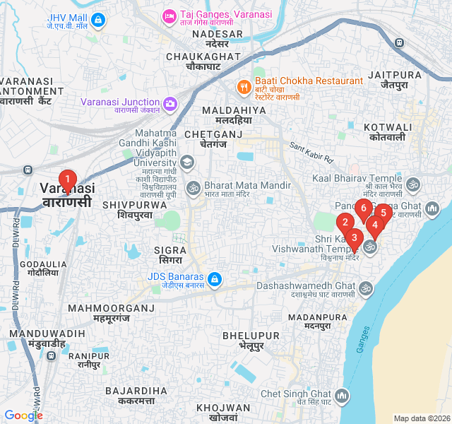 Route map for The Brass and Spice Bazaar Hustle
