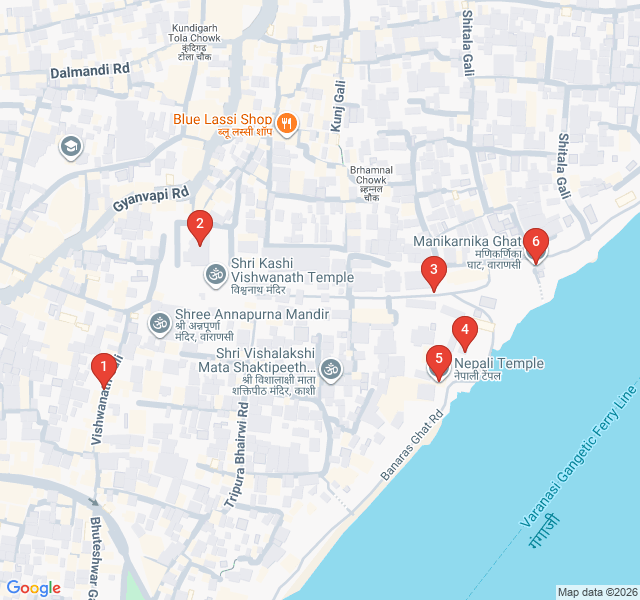 Route map for Golden Spires and River Views: The Corridor Route