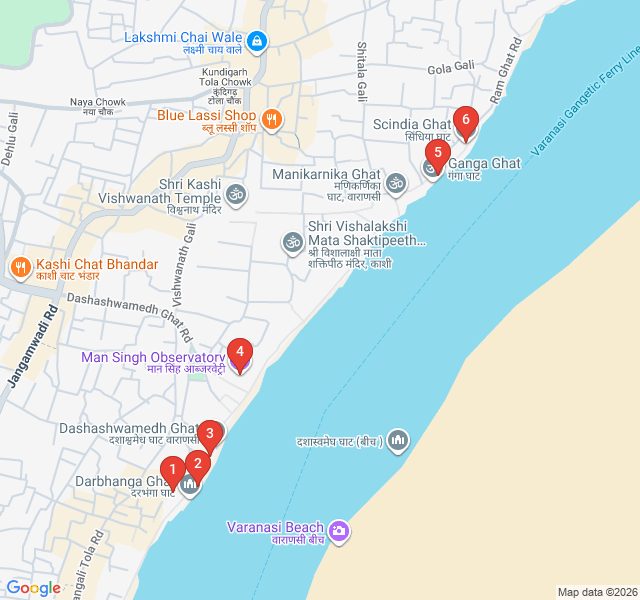 Route map for Gravity-Defying Temples and Ancient Steps