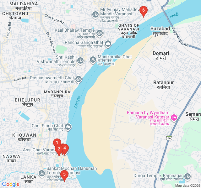 Route map for The Poet's Path: Literary Echoes of Assi