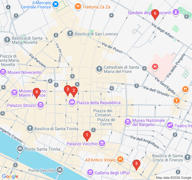 Route map for The Morning Ritual: Historic Cafes and Pastries