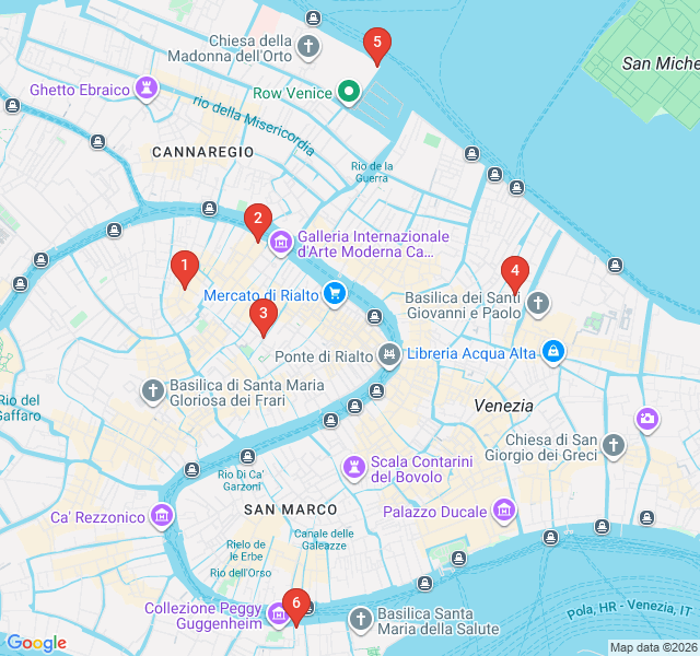 Route map for Ghosts and Legends of San Polo