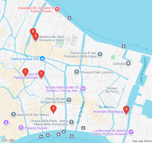 Route map for Gothic Splendor: The Architecture of Castello