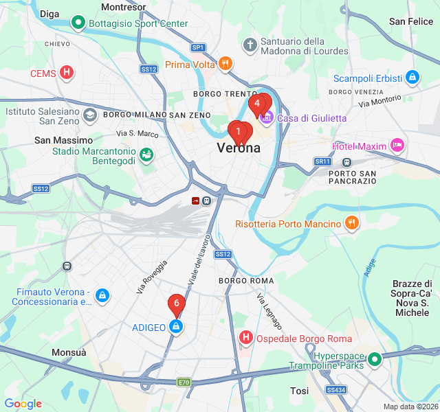 Route map for Morning Rituals: The Historic Cafe Trail