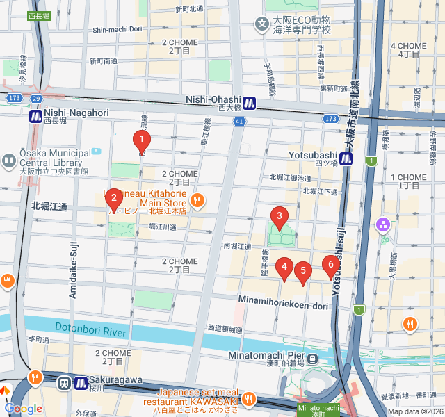 Route map for Horie: Design, Vinyl, and Slow Living