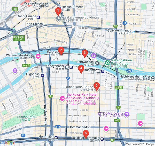 Route map for The Merchant's Way: Semba's Historic Business District