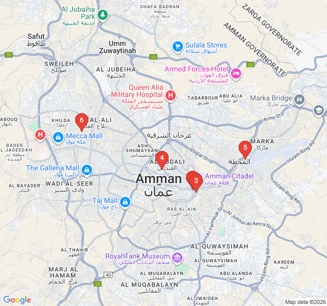 Route map for Artisans and Archives: Hidden History of Al-Balad
