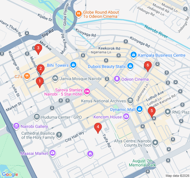 Route map for The Pulse of Trade: Markets and Merchants Walk
