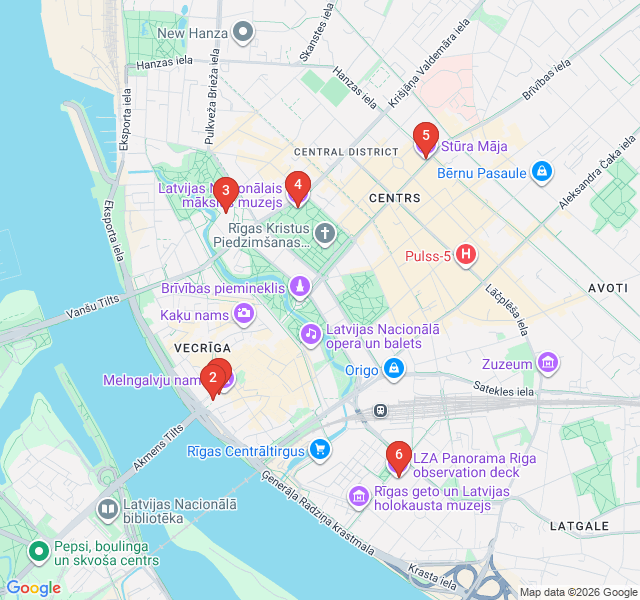 Route map for Soviet Legacy and Stalinist Skyscrapers