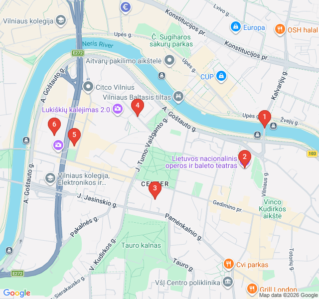 Route map for Shadows of the Iron Curtain