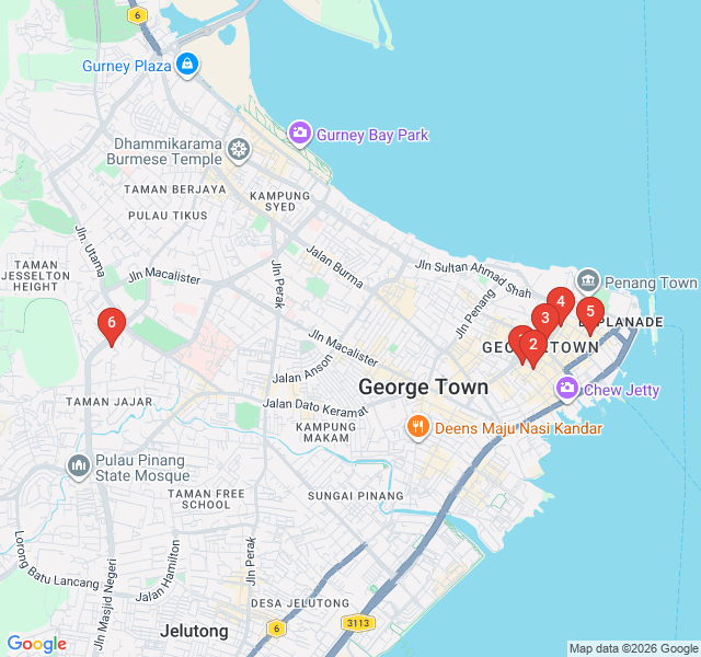 Route map for Literary Echoes and Rebel Museums