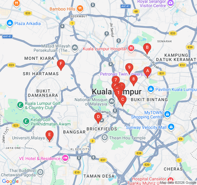 Route map for High Street Heritage: The Banking District