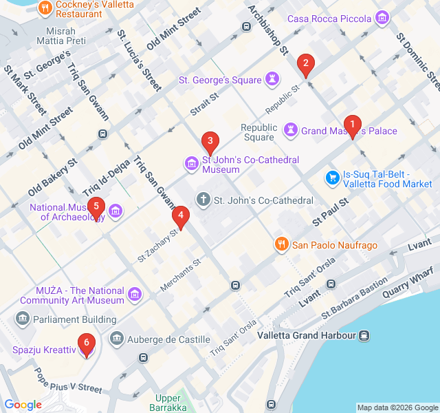 Route map for Filigree and Fine Art: The Craft Route