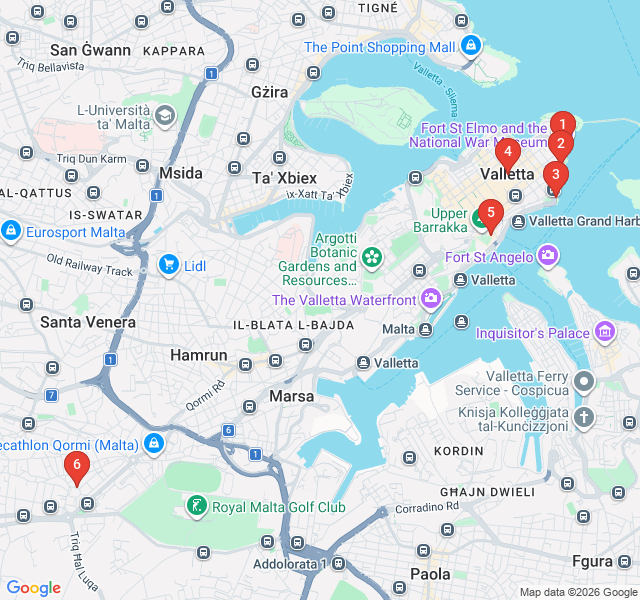 Route map for Siege and Survival: The WWII Route