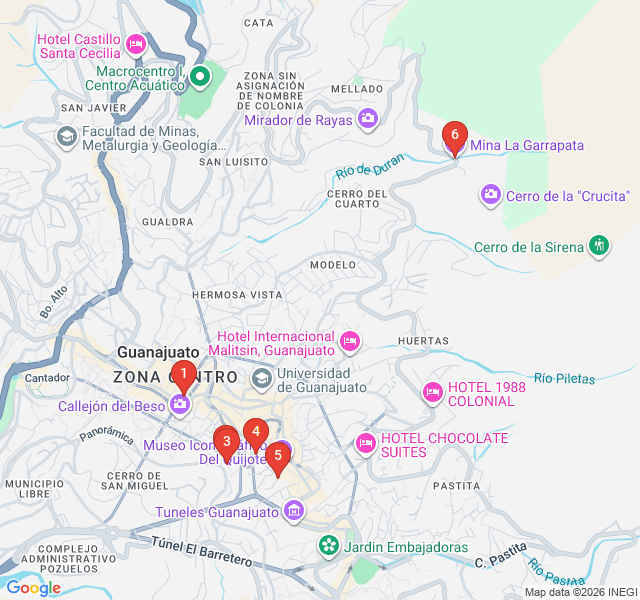 Route map for Heights of the Hero: Panoramic Viewpoints