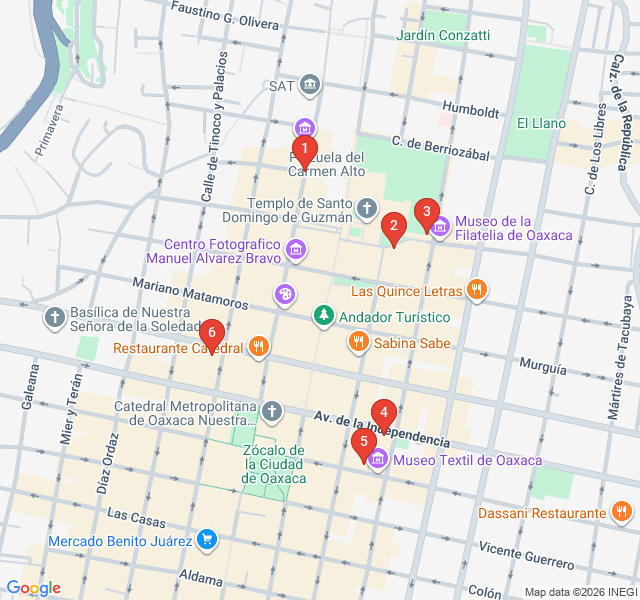 Route map for Literary Echoes and Hidden Courtyards