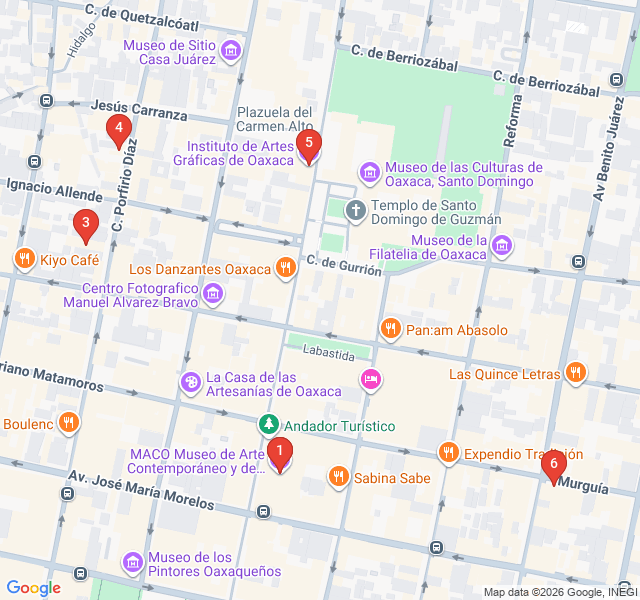 Route map for Modern Strokes: Contemporary Art Scene