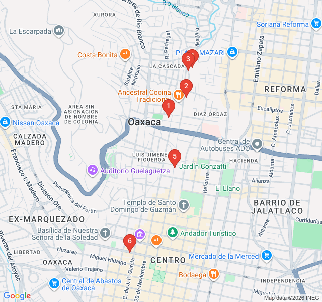 Route map for Xochimilco’s Ancient Aqueducts and Artisans